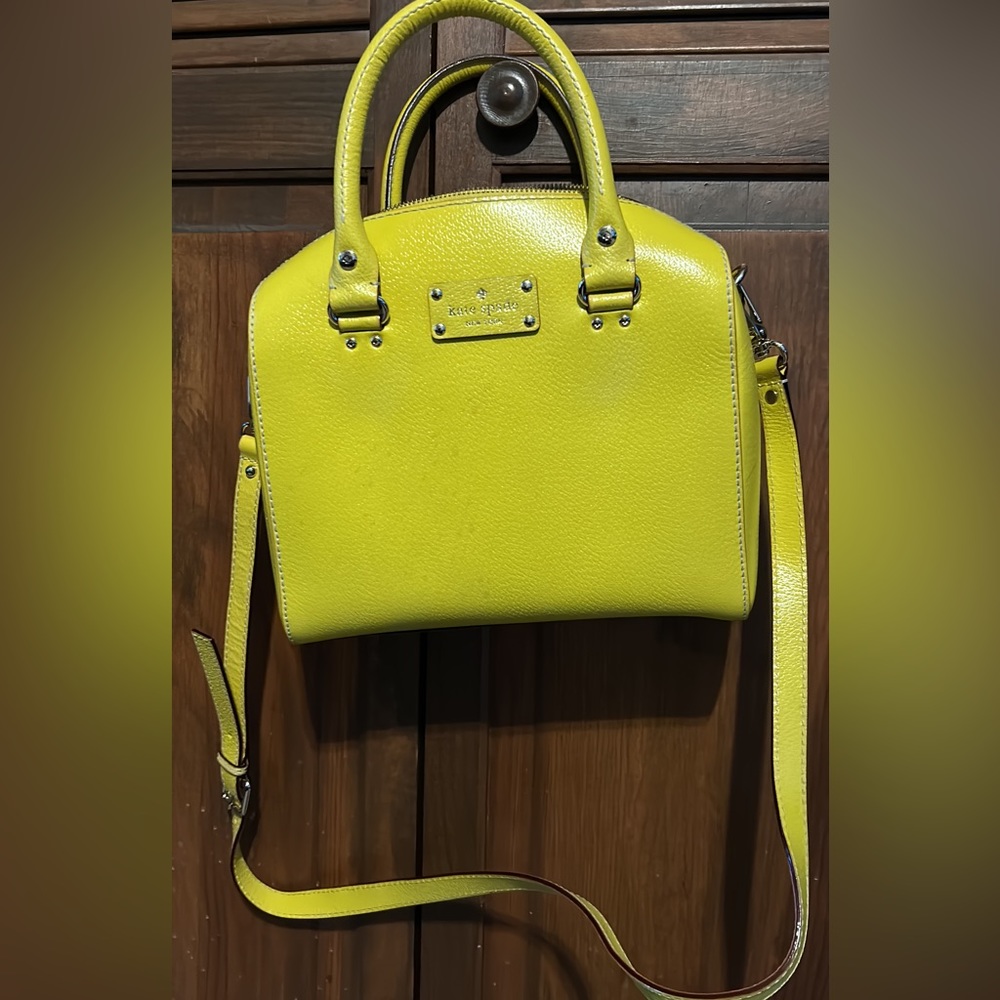Yellow Kate spade